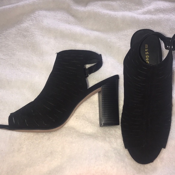 MADDEN GIRL BLACK HEELS - Picture 1 of 5